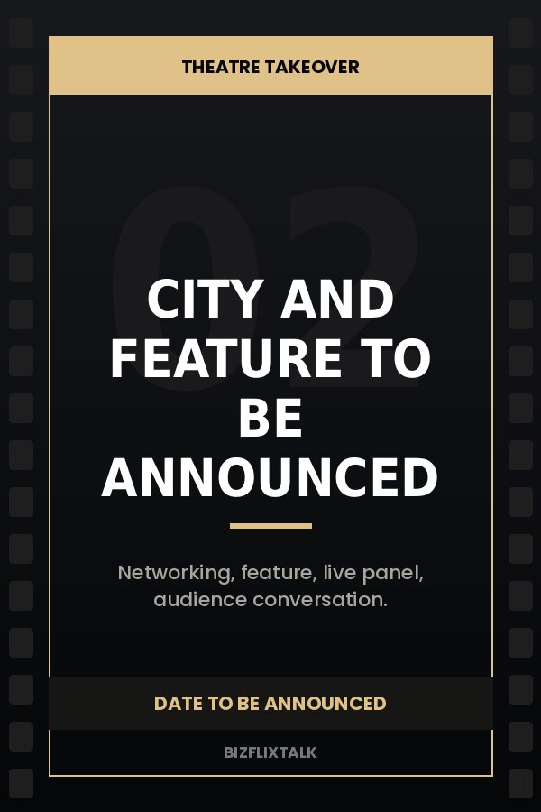 Upcoming Live Theatre Takeover — placeholder poster
